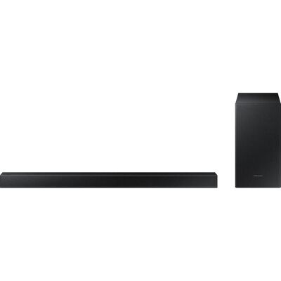 Samsung Barra sonora HW-T420 (150 W, 2.1 canali), Soundbar, Nero Samsung Barra sonora HW-T420 (150 W, 2.1 canali), Soundbar, Nero