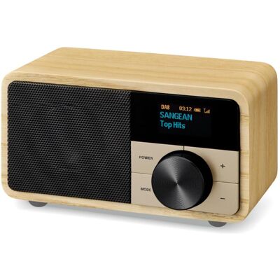 Sangean Ddr-7 (AM, DAB, FM, Bluetooth), Radio, Marrone Sangean Ddr-7 (AM, DAB, FM, Bluetooth), Radio, Marrone