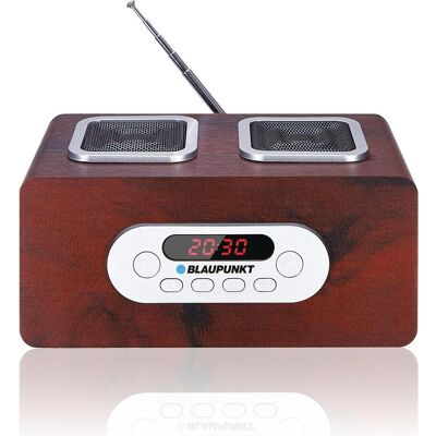 Blaupunkt PP5BR Radio portatile in legno ( PP5BR ) (FM), Radio, Marrone Blaupunkt PP5BR Radio portatile in legno ( PP5BR ) (FM), Radio, Marrone