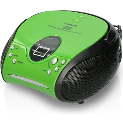 Lenco Scd-24 (FM), Radio, Nero, Verde Lenco Scd-24 (FM), Radio, Nero, Verde