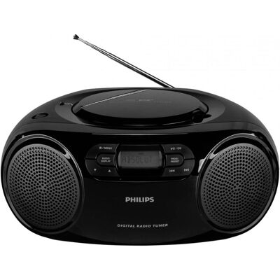 Philips AZB500/12 (DAB, DAB, FM), Radio, Nero Philips AZB500/12 (DAB, DAB, FM), Radio, Nero