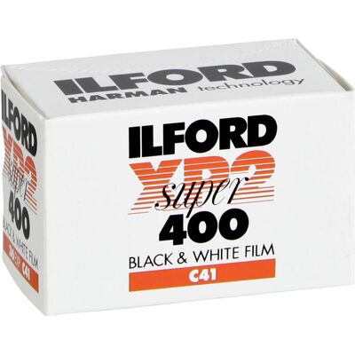 Ilford XP-2 Super 135/36, Pellicola analogica, Bianco Ilford XP-2 Super 135/36, Pellicola analogica, Bianco