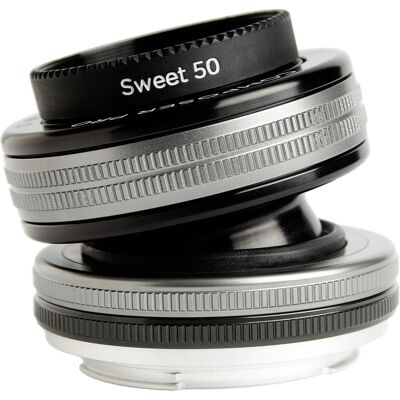 Lensbaby Compositore Pro II incl. ottica Sweet 50 Nikon F (Nikon F, APS-C / DX, Full frame), Obiettivo, Nero, Argento Lensbaby Compositore Pro II incl. ottica Sweet 50 Nikon F (Nikon F, APS-C / DX, Full frame), Obiettivo, Nero, Argento