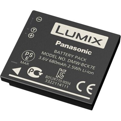Panasonic Dmw-Bck7 (Batteria della fotocamera), Alimentatore fotocamera, Nero Panasonic Dmw-Bck7 (Batteria della fotocamera), Alimentatore fotocamera, Nero