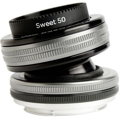 Lensbaby Composer Pro II incl. ottica Sweet 50 Canon EF (Canon EF, APS-C / DX, Full frame), Obiettivo, Nero, Argento Lensbaby Composer Pro II incl. ottica Sweet 50 Canon EF (Canon EF, APS-C / DX, Full frame), Obiettivo, Nero, Argento