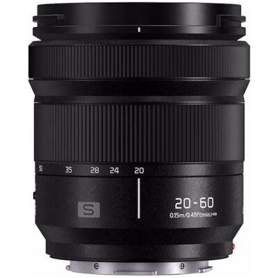 Panasonic Lumix S 20-60mm f/3.5-5.6 (Leica L, Full frame), Obiettivo, Nero Panasonic Lumix S 20-60mm f/3.5-5.6 (Leica L, Full frame), Obiettivo, Nero