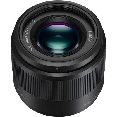 Panasonic 25mm f/1,7 ASPH. (Micro Four Thirds, Micro Four Thirds), Obiettivo, Nero Panasonic 25mm f/1,7 ASPH. (Micro Four Thirds, Micro Four Thirds), Obiettivo, Nero