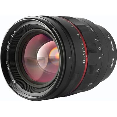 Meike 50mm 1.2 Nikon Z (Nikon Z, APS-C / DX), Obiettivo, Nero Meike 50mm 1.2 Nikon Z (Nikon Z, APS-C / DX), Obiettivo, Nero