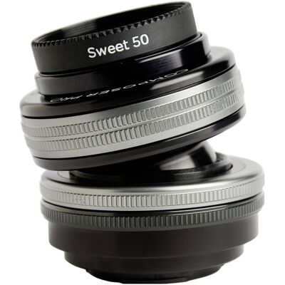 Lensbaby Composer Pro II incl. ottica Sweet 50 50mm f/2.5-22 (Micro Four Thirds, APS-C / DX, Full frame), Obiettivo, Nero, Argento Lensbaby Composer Pro II incl. ottica Sweet 50 50mm f/2.5-22 (Micro Four Thirds, APS-C / DX, Full frame), Obiettivo, Nero, Argento