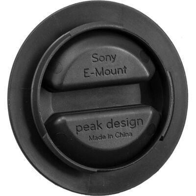 Peak Design Obiettivo di cattura Sony E, Copriobiettivo, Nero Peak Design Obiettivo di cattura Sony E, Copriobiettivo, Nero