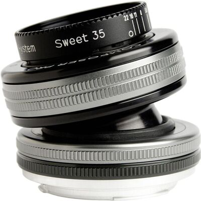 Lensbaby Composer Pro II incl. ottica Sweet 35 Canon EF (Canon EF, APS-C / DX, Full frame), Obiettivo, Nero, Argento Lensbaby Composer Pro II incl. ottica Sweet 35 Canon EF (Canon EF, APS-C / DX, Full frame), Obiettivo, Nero, Argento