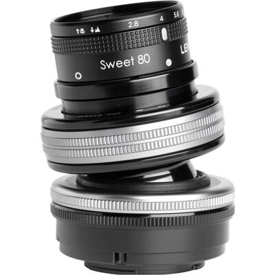 Lensbaby Composer Pro II incl. Sweet 80 Sony E-Mount (Sony E, APS-C / DX, Full frame), Obiettivo, Nero Lensbaby Composer Pro II incl. Sweet 80 Sony E-Mount (Sony E, APS-C / DX, Full frame), Obiettivo, Nero