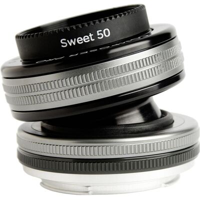 Lensbaby Composer Pro II incl. ottica Sweet 50 Canon EF (Canon EF, APS-C / DX, Full frame), Obiettivo, Nero, Argento Lensbaby Composer Pro II incl. ottica Sweet 50 Canon EF (Canon EF, APS-C / DX, Full frame), Obiettivo, Nero, Argento