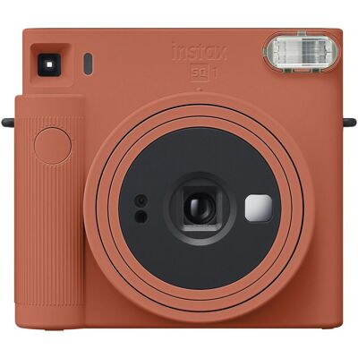 Fujifilm instax Piazza SQ 1, Macchina fotografica istantanea, Arancia Fujifilm instax Piazza SQ 1, Macchina fotografica istantanea, Arancia