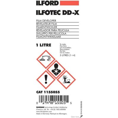Ilford Ilfotec DD-X DEV (Sviluppatore negativo), Sviluppo pellicole analogiche, Nero Ilford Ilfotec DD-X DEV (Sviluppatore negativo), Sviluppo pellicole analogiche, Nero