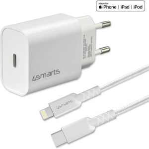 4smarts VoltPlug (20 W, 1 porzione), Caricatore USB, Bianco 4smarts VoltPlug (20 W, 1 porzione), Caricatore USB, Bianco