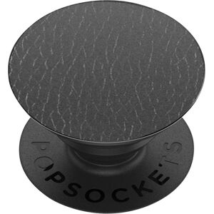 PopSockets Pelle vegana acciottolata nera (2a generazione, intercambiabile), Supporto per smartphone, Nero PopSockets Pelle vegana acciottolata nera (2a generazione, intercambiabile), Supporto per smartphone, Nero