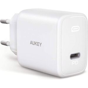Aukey Swift (20 W, 1 porzione), Caricatore USB, Bianco Aukey Swift (20 W, 1 porzione), Caricatore USB, Bianco