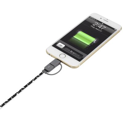 Cavo Renkforce Apple iPad/iPhone/iPod - Micro-USB/Lightning 0,20 m Camouflage Cavo Renkforce Apple iPad/iPhone/iPod - Micro-USB/Lightning 0,20 m Camouflage