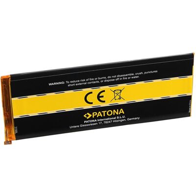 Patona Batteria Li-Polymer (Accumulatore di carica elettrica, Huawei Ascend P7), Pezzi di ricambio per dispositivi mobili, Nero Patona Batteria Li-Polymer (Accumulatore di carica elettrica, Huawei Ascend P7), Pezzi di ricambio per dispositivi mobili, Nero