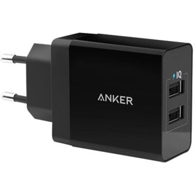 Caricatore doppio USB Anker A2021L11 - Caricabatterie Caricatore doppio USB Anker A2021L11 - Caricabatterie