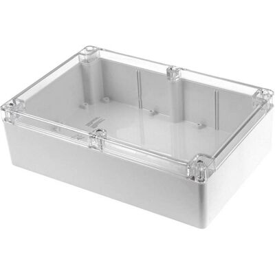 Hammond Electronics 1554X2GYCL Custodia Universale in Policarbonato Grigia - Custodia Hammond Electronics 1554X2GYCL Custodia Universale in Policarbonato Grigia - Custodia