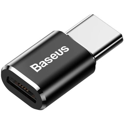 Baseus CAMOTG-01 (USB-C, Micro USB), Adattatore dispositivo mobile, Nero Baseus CAMOTG-01 (USB-C, Micro USB), Adattatore dispositivo mobile, Nero