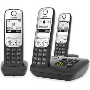 Siemens Gigaset A690A Trio (versione DE), Telefono, Nero Siemens Gigaset A690A Trio (versione DE), Telefono, Nero