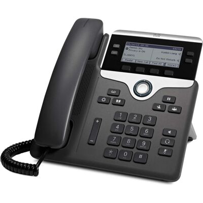 Cisco Systems Telefono UC 7841 IP Nero, Telefono, Argento, Nero Cisco Systems Telefono UC 7841 IP Nero, Telefono, Argento, Nero