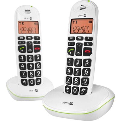 Doro PhoneEasy 100w duo, Telefono, Bianco Doro PhoneEasy 100w duo, Telefono, Bianco