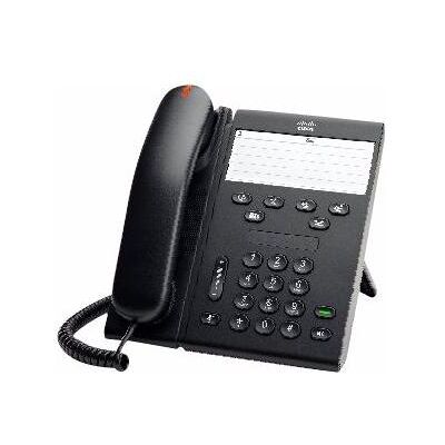 Cisco Systems Unified IP Phone 6911 Standard - Telefono VoIP, Telefono, Nero Cisco Systems Unified IP Phone 6911 Standard - Telefono VoIP, Telefono, Nero