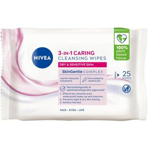 Salviette detergenti viso NIVEA - Delicate, 25 pezzi, per pelle secca Salviette detergenti viso NIVEA - Delicate, 25 pezzi, per pelle secca