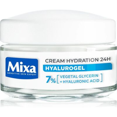 MIXA Hyalurogel Light Crema Idratante - Viso - Idrata la pelle sensibile MIXA Hyalurogel Light Crema Idratante - Viso - Idrata la pelle sensibile