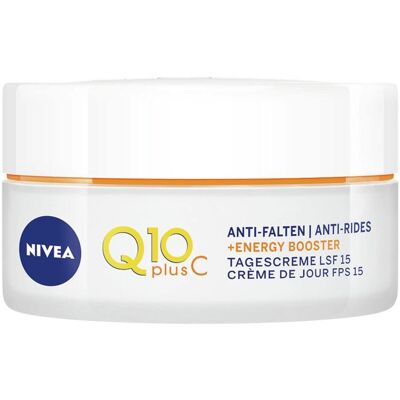NIVEA, Crema viso, Q10 Energy Anti-Falten Tagespflege LSF 15 (50 ml, Crema da giorno, SPF 15) NIVEA, Crema viso, Q10 Energy Anti-Falten Tagespflege LSF 15 (50 ml, Crema da giorno, SPF 15)