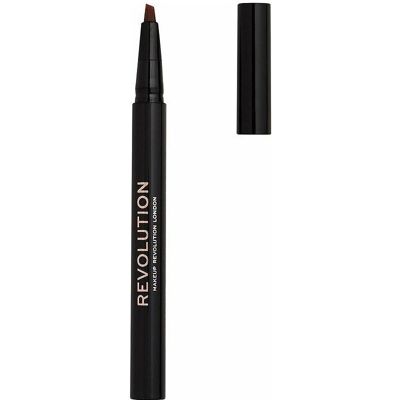 Makeup Revolution, Matita per sopracciglia, Penna per sopracciglia cespugliose (Marrone medio, Medium Brown) Makeup Revolution, Matita per sopracciglia, Penna per sopracciglia cespugliose (Marrone medio, Medium Brown)