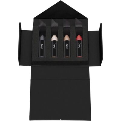 Yves Saint Laurent, Ombretto, Couture Chalks - Gessetti di colore prêt-à-porter (Nero, Nude, Rame, Rosso) Yves Saint Laurent, Ombretto, Couture Chalks - Gessetti di colore prêt-à-porter (Nero, Nude, Rame, Rosso)