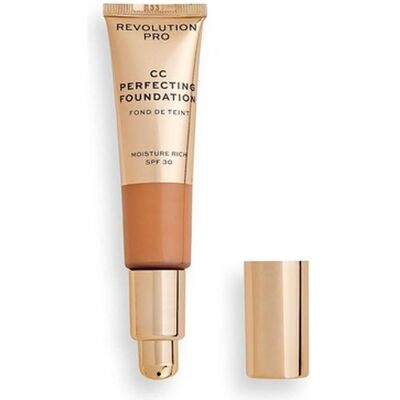 Makeup Revolution, Crema BB + CC, Rivoluzione PRO CC perfezionamento (F10, 26 ml) Makeup Revolution, Crema BB + CC, Rivoluzione PRO CC perfezionamento (F10, 26 ml)