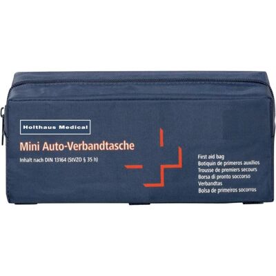 Holthaus Medical - Kit di Pronto Soccorso Mini per Veicolo - 220 x 85 x 80 Mm Holthaus Medical - Kit di Pronto Soccorso Mini per Veicolo - 220 x 85 x 80 Mm