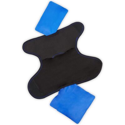relaxdays Sprunggelenkbandage - Fascia per caviglia - Nero relaxdays Sprunggelenkbandage - Fascia per caviglia - Nero