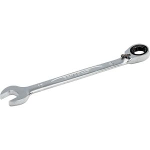 Bahco Chiave inglese, Chiave ad anello a cricchetto da 12 mm, cromata, 172 mm (12 mm) Bahco Chiave inglese, Chiave ad anello a cricchetto da 12 mm, cromata, 172 mm (12 mm)