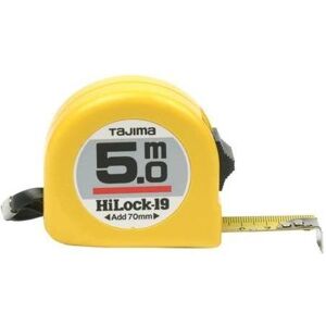 Tajima, Strumento di misurazione della lunghezza, Rollmeter HI-LOCK 16 giallo (5 m) Tajima, Strumento di misurazione della lunghezza, Rollmeter HI-LOCK 16 giallo (5 m)