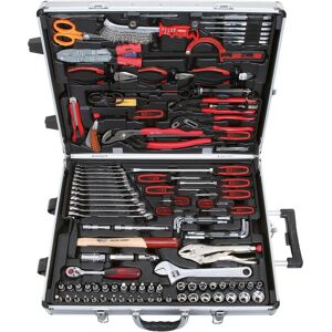 KS Tools, Cassetta degli attrezzi, 3/8" CHROMEplus Universal-Werkzeug-Satz, 172 Teile, Flank Traction (172 pezzi) KS Tools, Cassetta degli attrezzi, 3/8" CHROMEplus Universal-Werkzeug-Satz, 172 Teile, Flank Traction (172 pezzi)