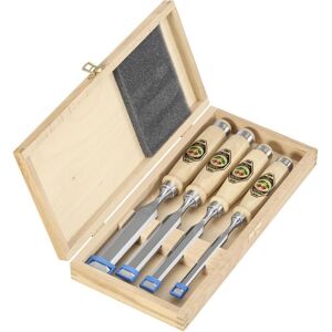 Kirschen, Scalpello + Pialla, Kit di scalpelli 6 pezzi, 6/10/ (26 mm) Kirschen, Scalpello + Pialla, Kit di scalpelli 6 pezzi, 6/10/ (26 mm)