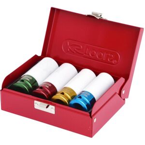 KS Tools, Chiave a bussola + esagonale, 1/2 Alu-Felgen Kraft-Stecknuss-Satz. 4-tlg. 515.1 KS Tools, Chiave a bussola + esagonale, 1/2 Alu-Felgen Kraft-Stecknuss-Satz. 4-tlg. 515.1