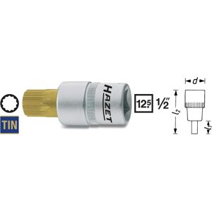 HAZET, Chiave a bussola + esagonale, Inserto chiave a bussola per giraviti 990-18 ∙ Attacco quadro, cavo, 12,5 mm (1/2 di pollice)… (18 mm) HAZET, Chiave a bussola + esagonale, Inserto chiave a bussola per giraviti 990-18 ∙ Attacco quadro, cavo, 12,5 mm (1/2 di pollice)… (18 mm)