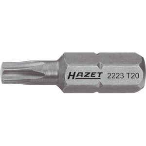 HAZET, Chiave a bussola, Bit 2223-T27 ∙ Attacco esagonale, massiccio, 6,3 (1/4 di pollice) ∙ Profilo interno TORX ∙ T… (Esagono incassato TX) HAZET, Chiave a bussola, Bit 2223-T27 ∙ Attacco esagonale, massiccio, 6,3 (1/4 di pollice) ∙ Profilo interno TORX ∙ T… (Esagono incassato TX)