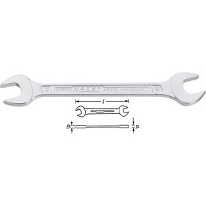 HAZET, Chiave inglese, Chiave a forchetta doppia 450NA-25/32X7/8VKH ∙ Profilo esagonale esterno ∙ 25⁄32 x 7⁄8 ″ (25/32", 7/8") HAZET, Chiave inglese, Chiave a forchetta doppia 450NA-25/32X7/8VKH ∙ Profilo esagonale esterno ∙ 25⁄32 x 7⁄8 ″ (25/32", 7/8")