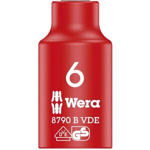 Wera, Chiave a bussola + esagonale, 8790 B Vde 6,0 (6 mm) Wera, Chiave a bussola + esagonale, 8790 B Vde 6,0 (6 mm)