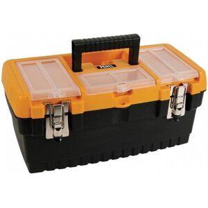 Perel Cassetta degli attrezzi, Cassetta degli attrezzi con serrature in metallo (1 Pezzo) Perel Cassetta degli attrezzi, Cassetta degli attrezzi con serrature in metallo (1 Pezzo)