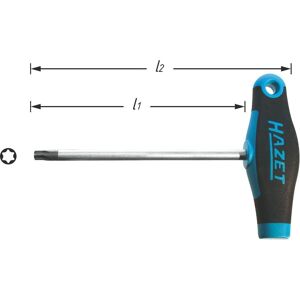 HAZET, Cacciavite, Giraviti ∙ con impugnatura a T 828-T8 ∙ Profilo interno TORX ∙ T8 (TX) HAZET, Cacciavite, Giraviti ∙ con impugnatura a T 828-T8 ∙ Profilo interno TORX ∙ T8 (TX)